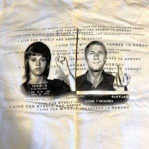 Fonda McQueen Tee Little Bastards sz Large